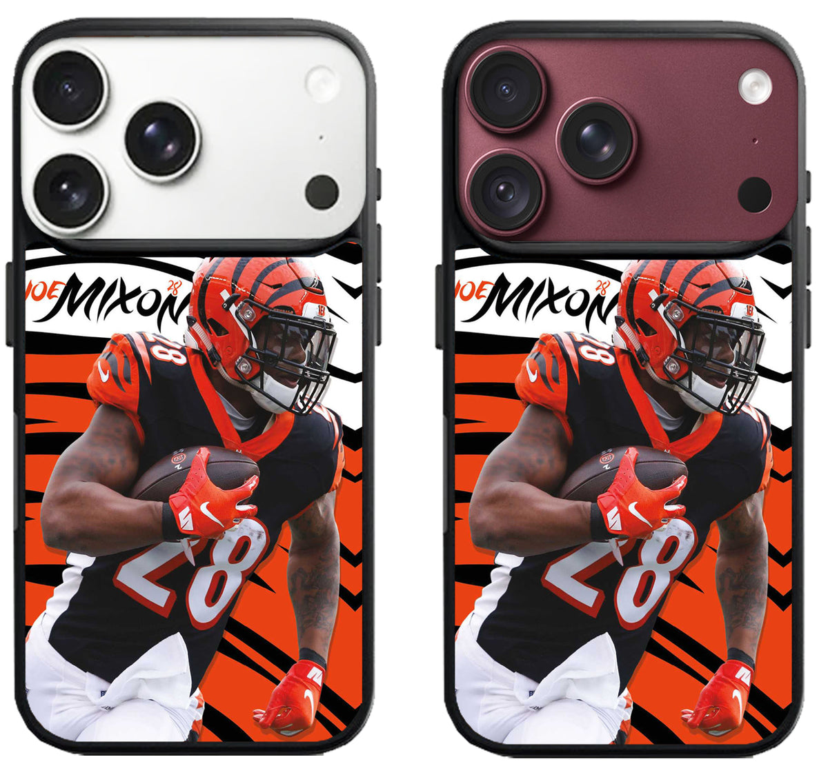 Joe Mixon Cincinnati Bengals Style iPhone 18 Pro | 18 Pro Max Case