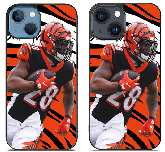 Joe Mixon Cincinnati Bengals Style iPhone 15 | iPhone 15 Plus Case