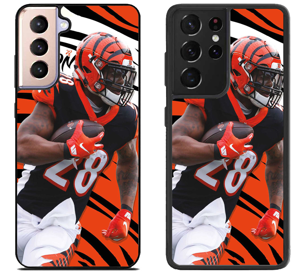 Joe Mixon Cincinnati Bengals Style Samsung Galaxy S21 | S21 FE | S21+ | S21 Ultra Case