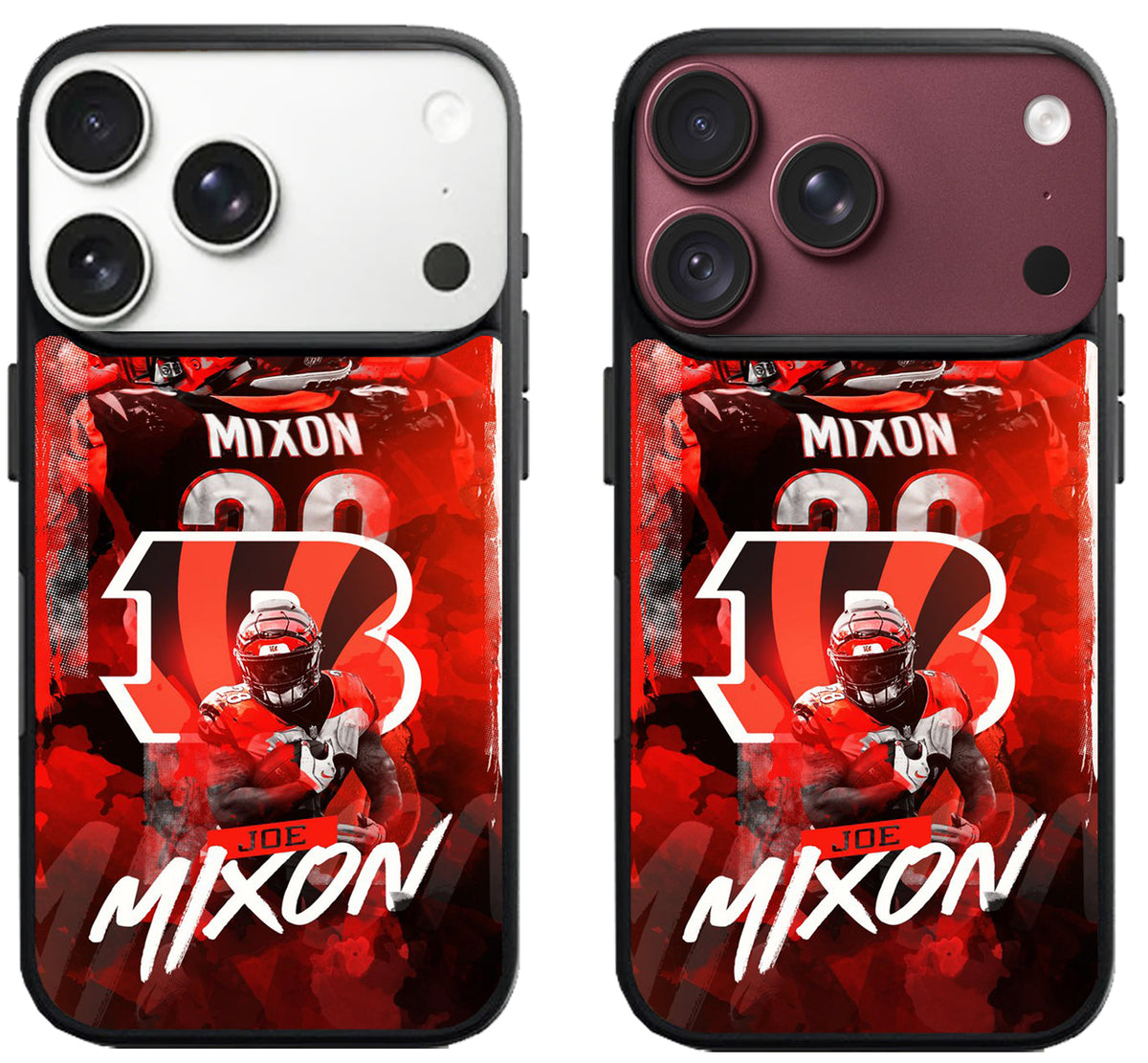 Joe Mixon Cincinnati Bengals Wallpaper iPhone 18 Pro | 18 Pro Max Case