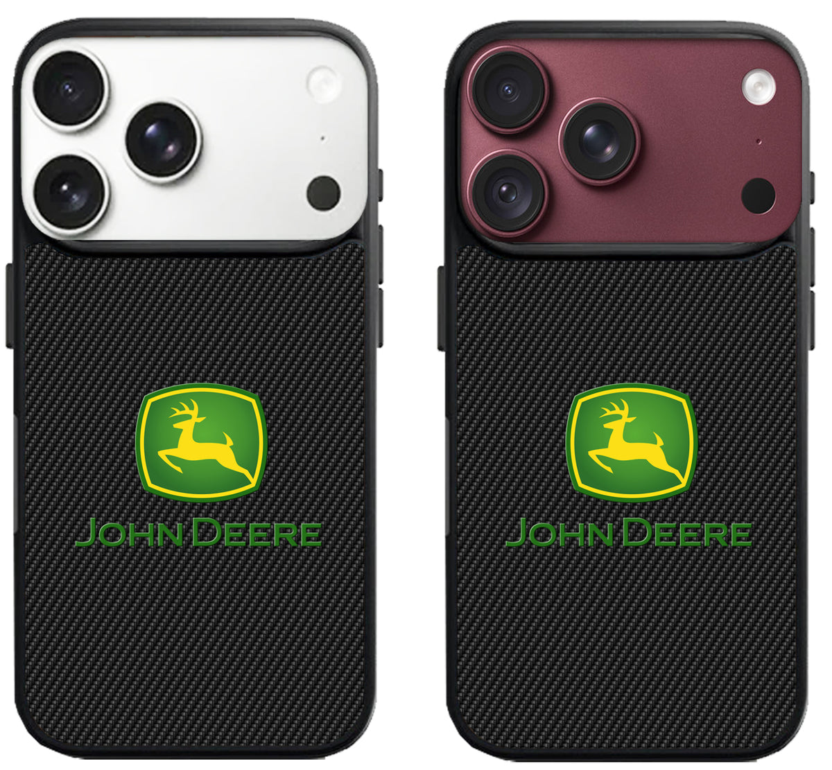 John Deere Black Carbon iPhone 18 Pro | 18 Pro Max Case