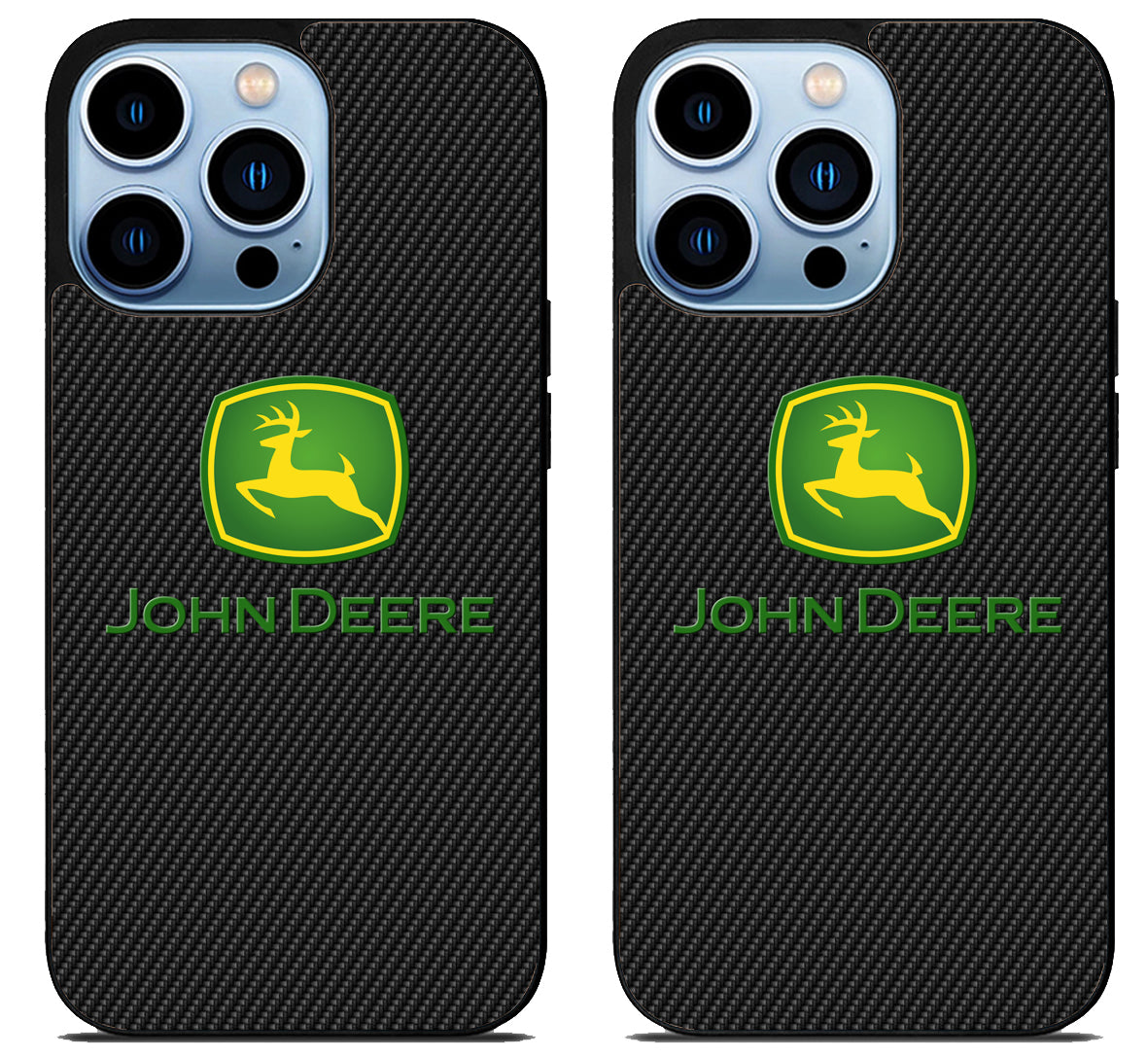 John Deere Black Carbon iPhone 15 Pro | iPhone 15 Pro Max Case