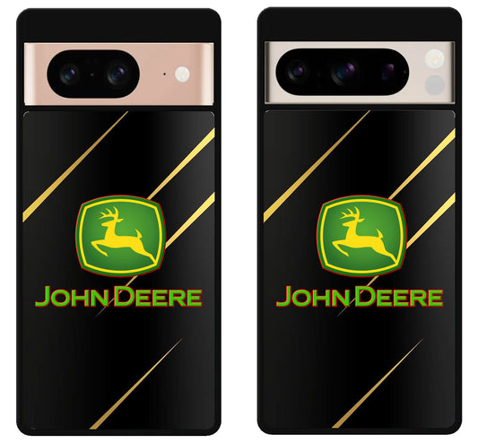 John Deere Black Metallic Google Pixel 8 | 8 Pro Case