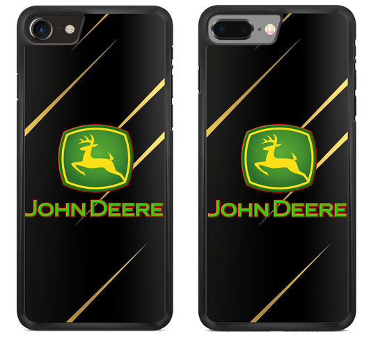 John Deere Black Metallic iPhone 8 | 8 Plus Case