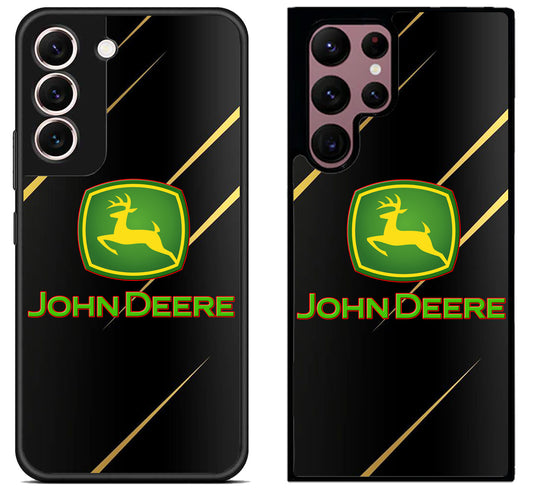 John Deere Black Metallic Samsung Galaxy S22 | S22+ | S22 Ultra Case