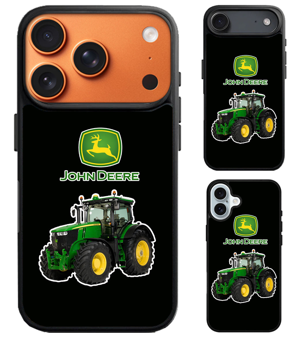 John Deere Black iPhone Air | iPhone 17 | 17 Pro | 17 Pro Max Case