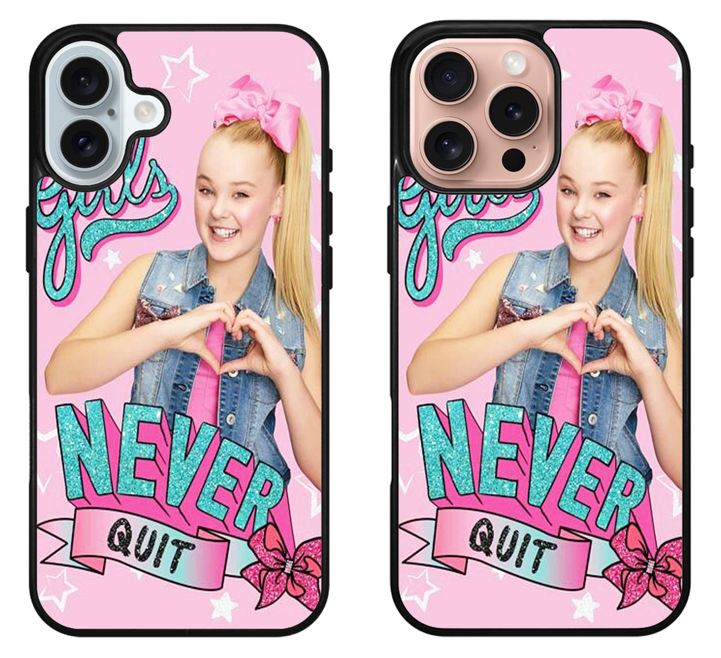 Jojo Siwa Girls Never Quit iPhone 16 | 16 Plus | 16 Pro | 16 Pro Max Case