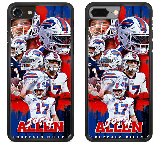 Josh Allen Buffalo Bills Collage iPhone 8 | 8 Plus Case