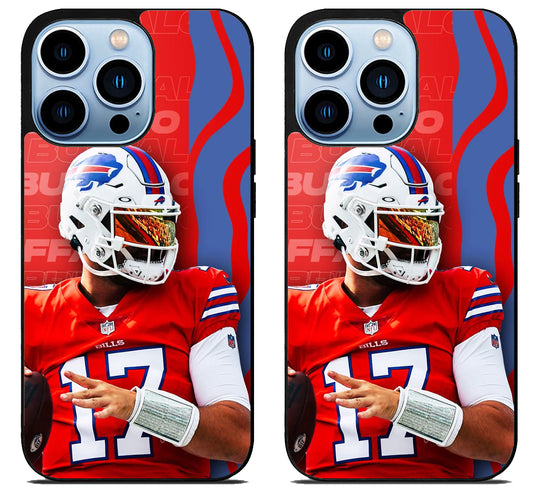 Josh Allen Buffalo Bills Cover iPhone 15 Pro | iPhone 15 Pro Max Case