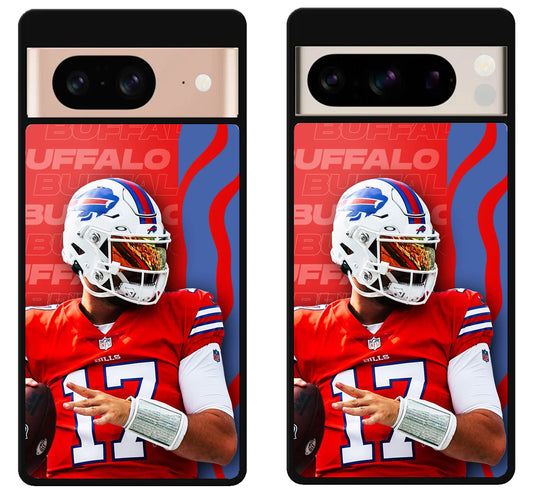 Josh Allen Buffalo Bills Cover Google Pixel 8 | 8 Pro Case