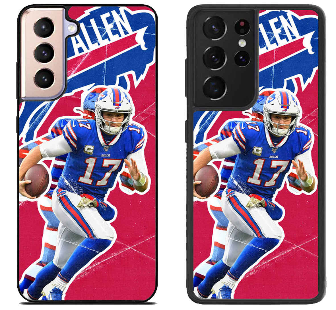 Josh Allen Buffalo Bills Wallpaper Samsung Galaxy S21 | S21 FE | S21+ | S21 Ultra Case