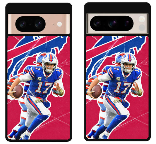 Josh Allen Buffalo Bills Wallpaper Google Pixel 8 | 8 Pro Case