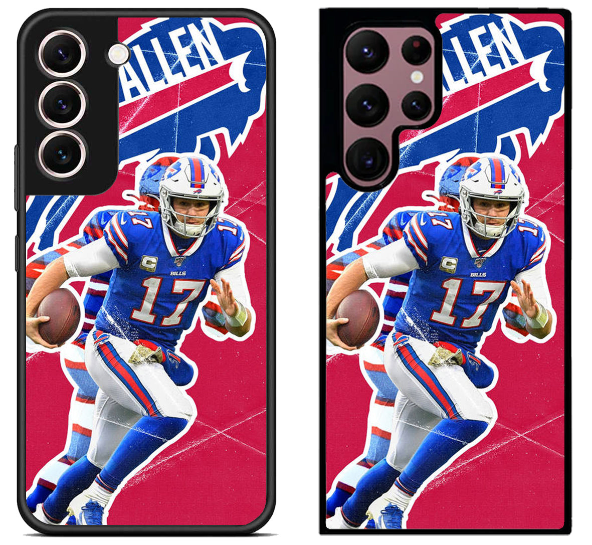 Josh Allen Buffalo Bills Wallpaper Samsung Galaxy S22 | S22+ | S22 Ultra Case