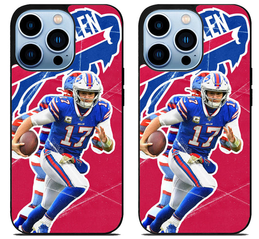 Josh Allen Buffalo Bills Wallpaper iPhone 15 Pro | iPhone 15 Pro Max Case