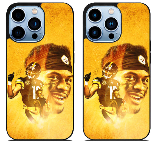 JuJu Smith Schuster Pittsburgh Steelers iPhone 15 Pro | iPhone 15 Pro Max Case