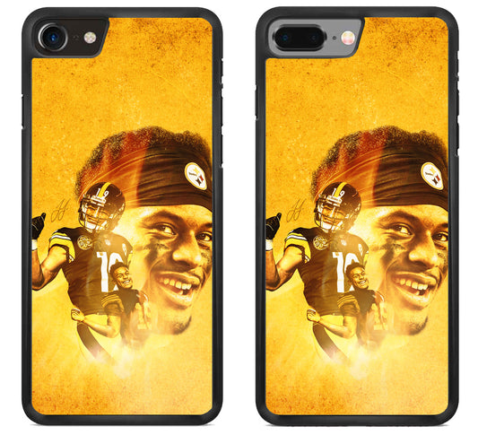 JuJu Smith Schuster Pittsburgh Steelers Artwork iPhone 8 | 8 Plus Case