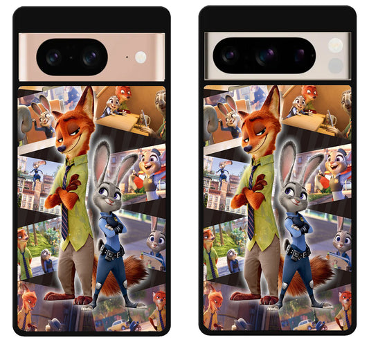 Judy And Nick Zootopia Google Pixel 8 | 8 Pro Case
