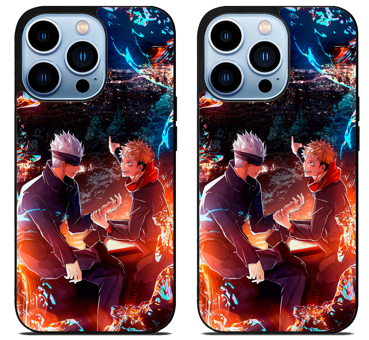 Jujutsu Kaisen Yuji And Satoru iPhone 15 Pro | iPhone 15 Pro Max Case