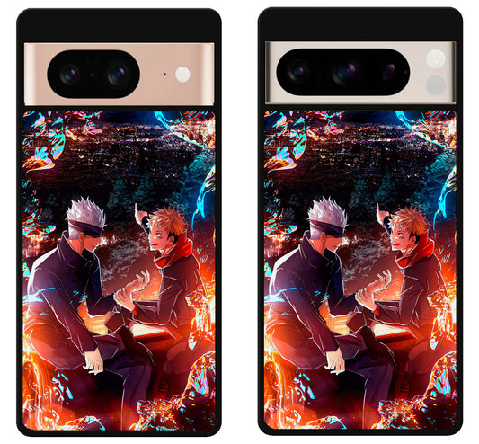 Jujutsu Kaisen Yuji And Satoru Google Pixel 8 | 8 Pro Case
