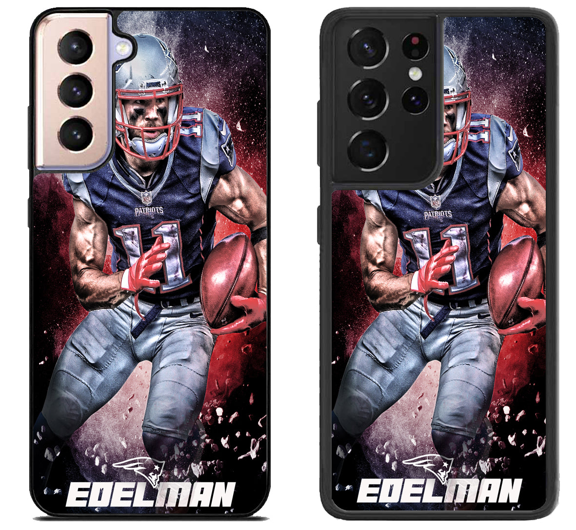 Julian Edelman New England Patriots Samsung Galaxy S21 | S21 FE | S21+ | S21 Ultra Case