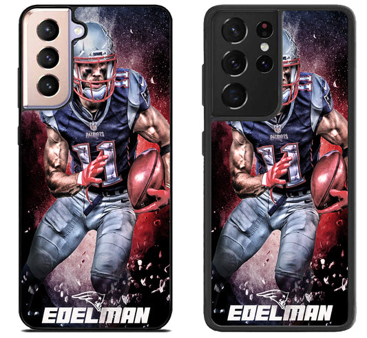 Julian Edelman New England Patriots Samsung Galaxy S21 | S21 FE | S21+ | S21 Ultra Case