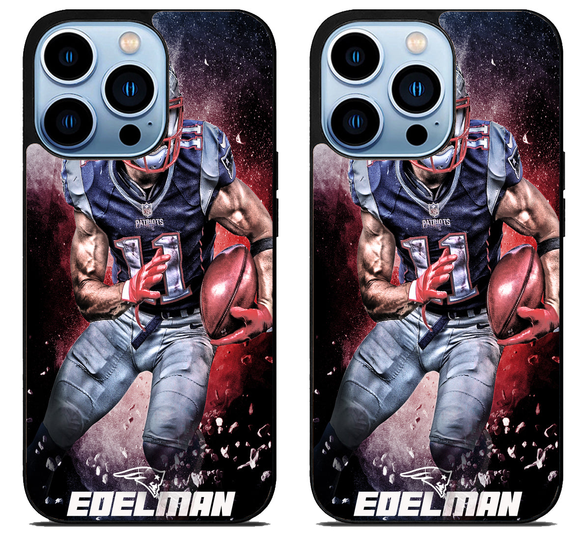 Julian Edelman New England Patriots iPhone 15 Pro | iPhone 15 Pro Max Case