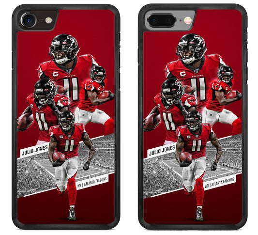 Julio Jones Collage Atlanta Falcons iPhone 8 | 8 Plus Case