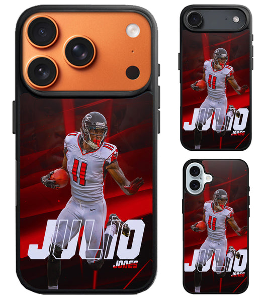 Julio Jones NFL Atlanta Falcons iPhone Air | iPhone 17 | 17 Pro | 17 Pro Max Case