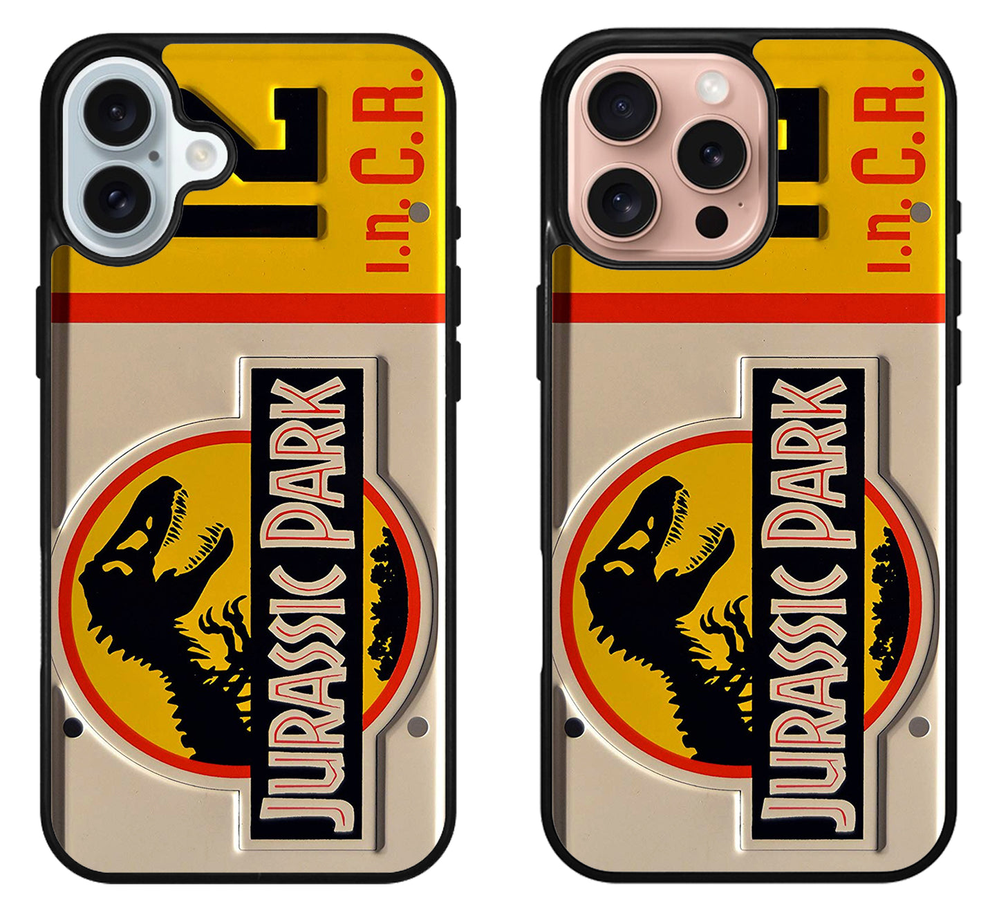 Jurassic Park License Plate 12 iPhone 16 | 16 Plus | 16 Pro | 16 Pro Max Case