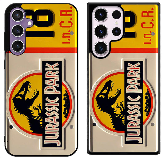 Jurassic Park License Plate 18 Samsung Galaxy S24 | S24+ | S24 Ultra Case