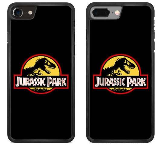 Jurassic park Black iPhone 8 | 8 Plus Case