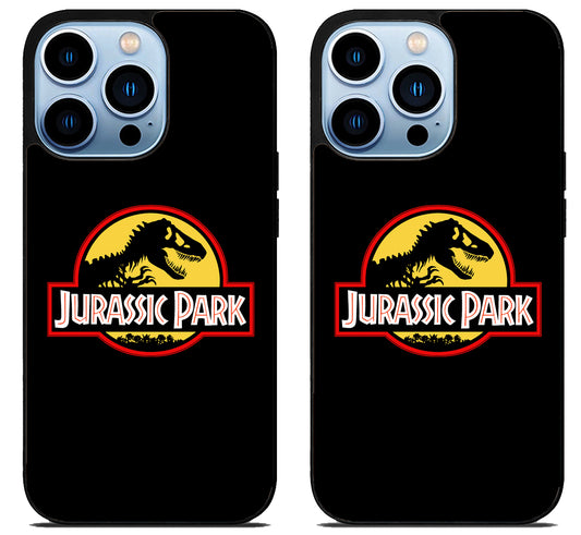 Jurassic park Black iPhone 15 Pro | iPhone 15 Pro Max Case