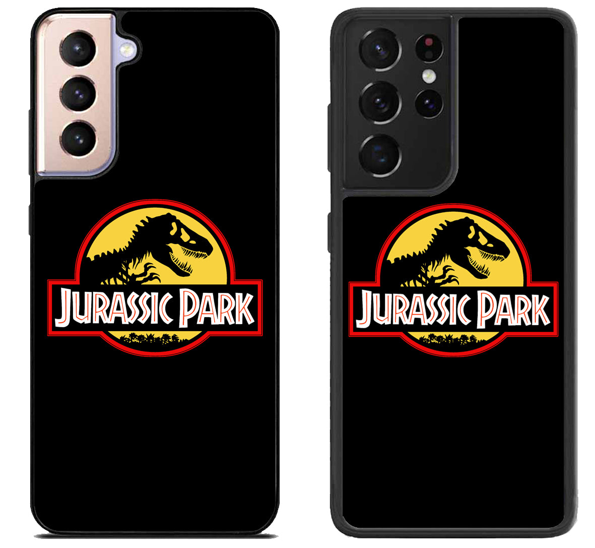 Jurassic park Black Samsung Galaxy S21 | S21 FE | S21+ | S21 Ultra Case