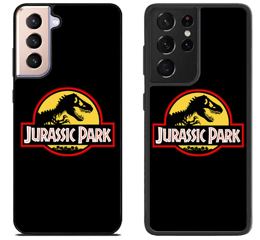 Jurassic park Black Samsung Galaxy S21 | S21 FE | S21+ | S21 Ultra Case