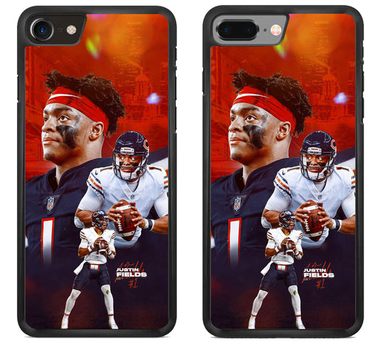 Justin Fields Chicago Bears iPhone 8 | 8 Plus Case