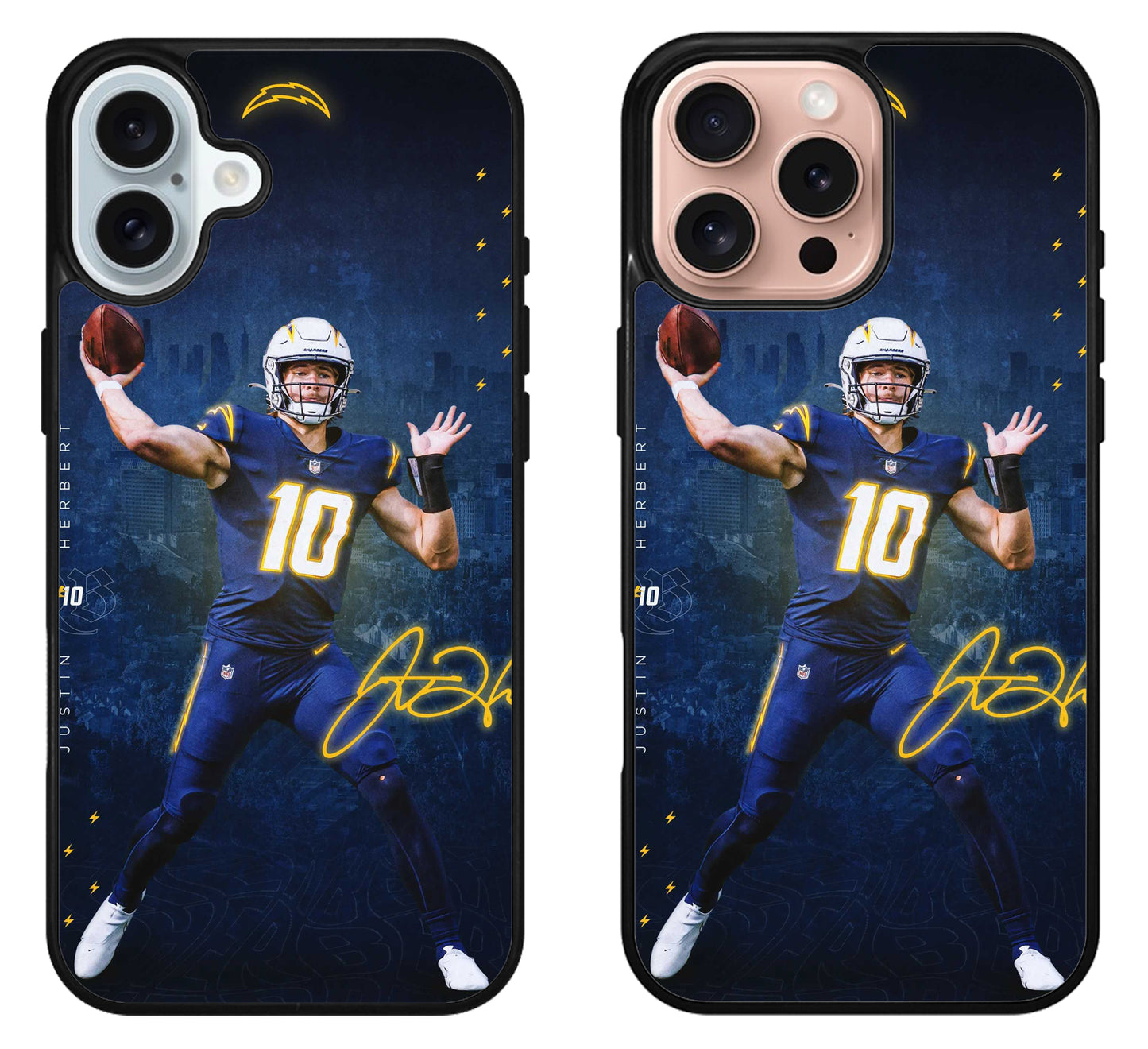 Justin Herbert Cool LA Charger iPhone 16 | 16 Plus | 16 Pro | 16 Pro Max Case
