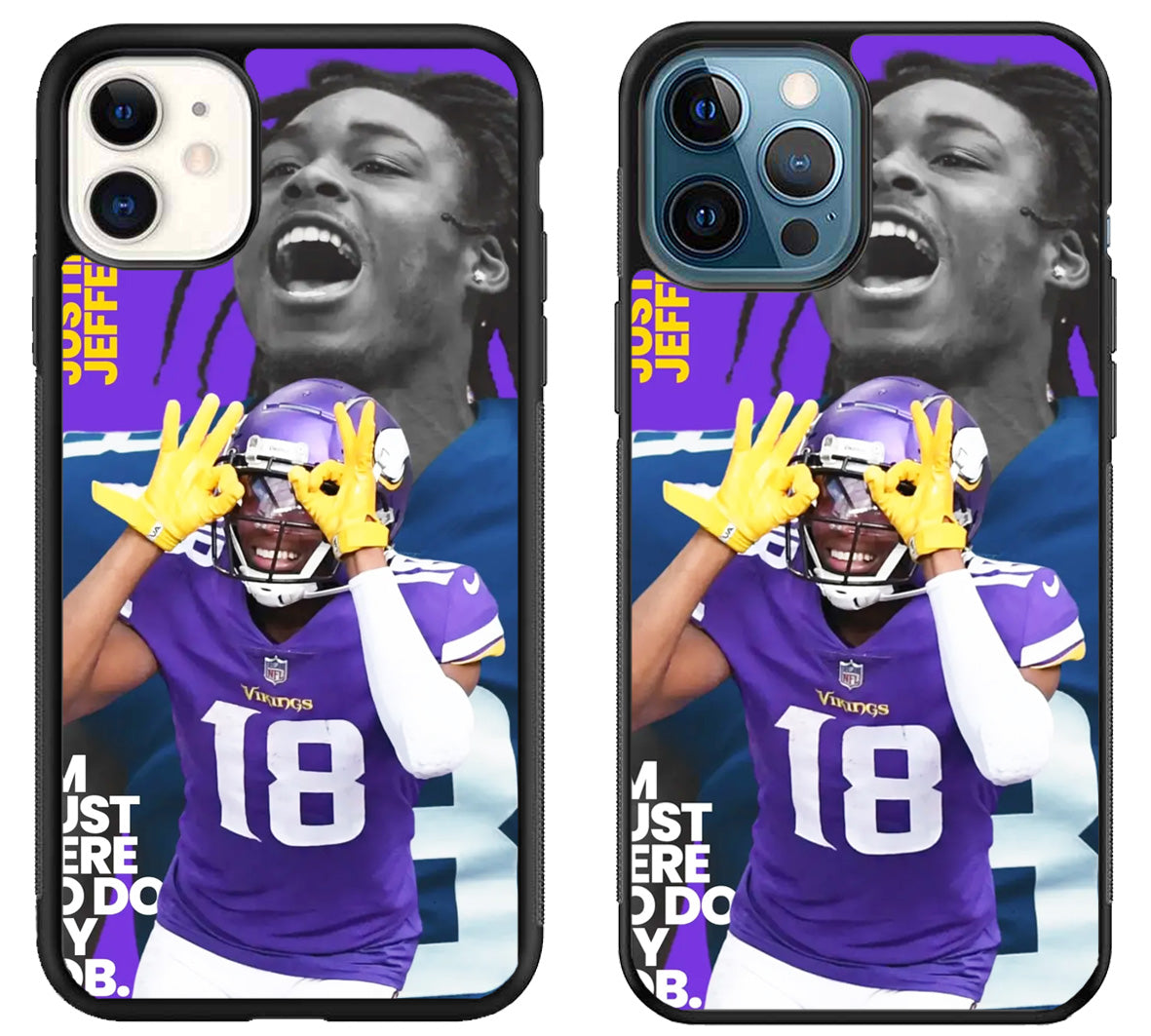 Justin Jefferson Minnesota Vikings Cover iPhone 11 | 11 Pro | 11 Pro Max Case