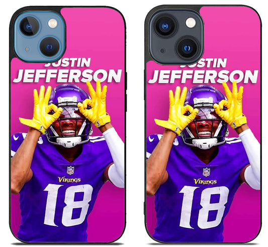 Justin Jefferson Minnesota Vikings iPhone 15 | iPhone 15 Plus Case