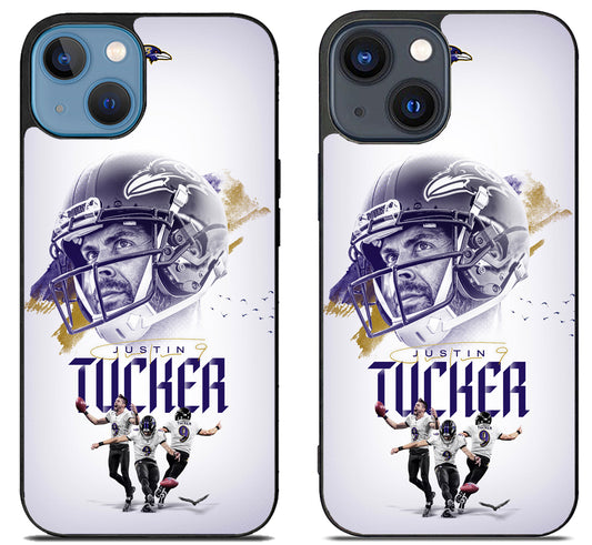 Justin Tucker Baltimore Ravens Collage iPhone 15 | iPhone 15 Plus Case