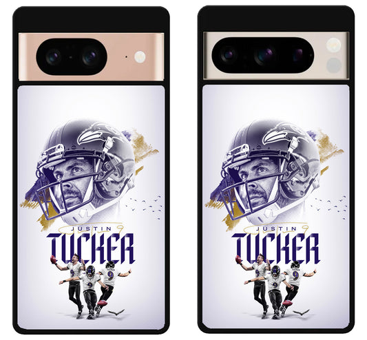 Justin Tucker Baltimore Ravens Collage Google Pixel 8 | 8 Pro Case