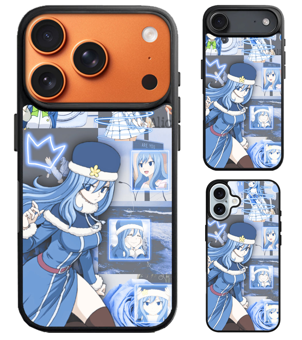 Juvia Lockser Fairy Tail Collage iPhone Air | iPhone 17 | 17 Pro | 17 Pro Max Case
