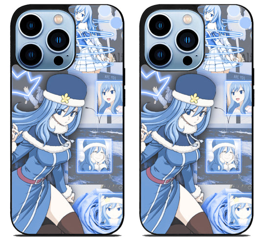Juvia Lockser Fairy Tail Collage iPhone 15 Pro | iPhone 15 Pro Max Case