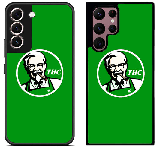 KFC Parody THC Weed Logo Samsung Galaxy S22 | S22+ | S22 Ultra Case