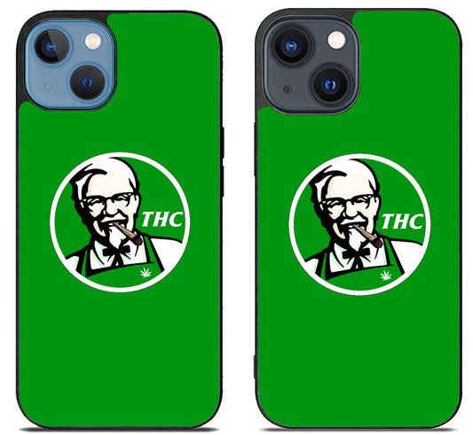 KFC Parody THC Weed Logo iPhone 15 | iPhone 15 Plus Case