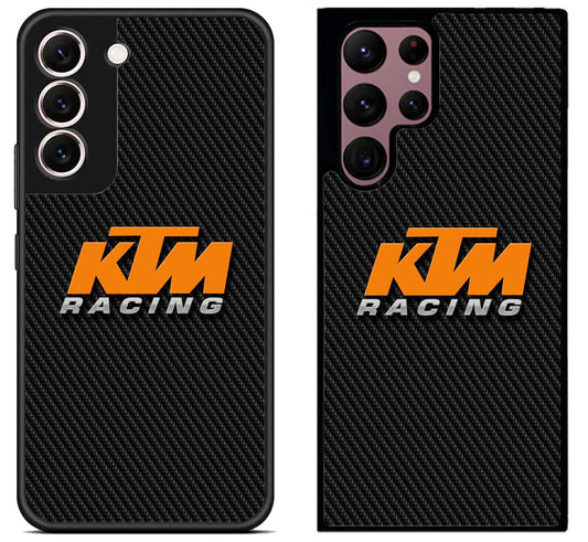 KTM Racing Carbon Black Samsung Galaxy S22 | S22+ | S22 Ultra Case