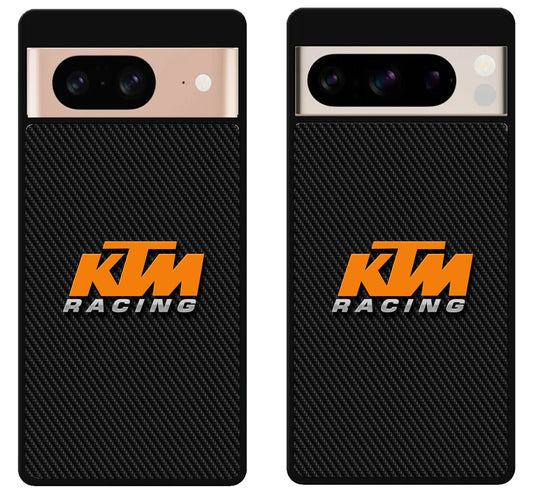 KTM Racing Carbon Black Google Pixel 8 | 8 Pro Case