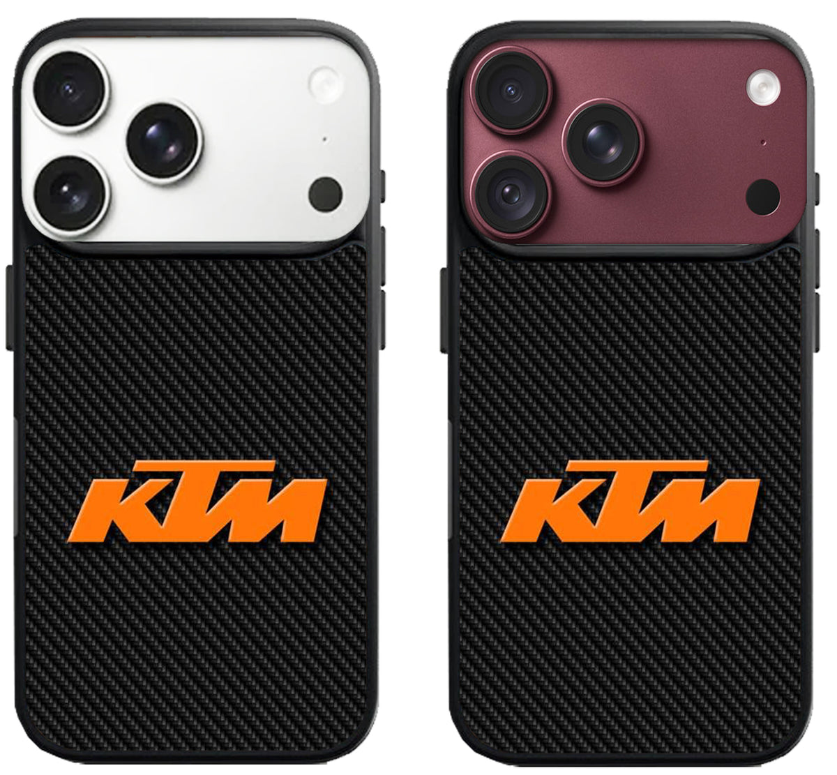 KTM logo Black Carbon iPhone 18 Pro | 18 Pro Max Case