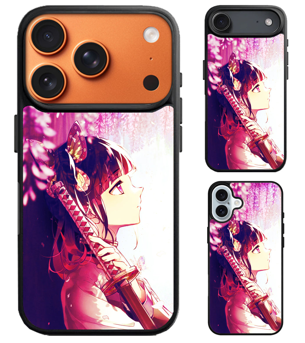 Kanao Tsuyuri Demon Slayer Anime iPhone Air | iPhone 17 | 17 Pro | 17 Pro Max Case