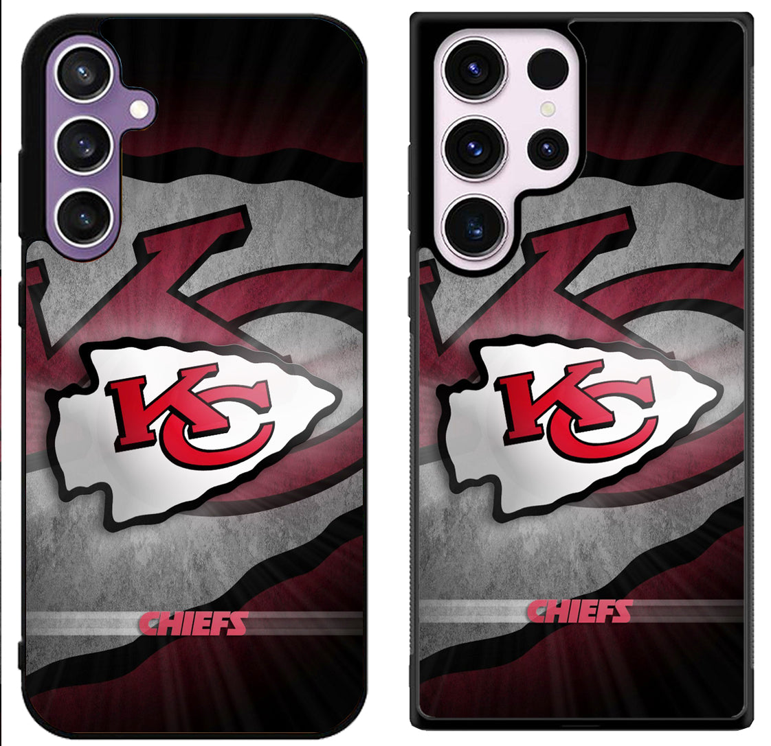 Kansas City Chiefs Background Samsung Galaxy S24 | S24+ | S24 Ultra Case