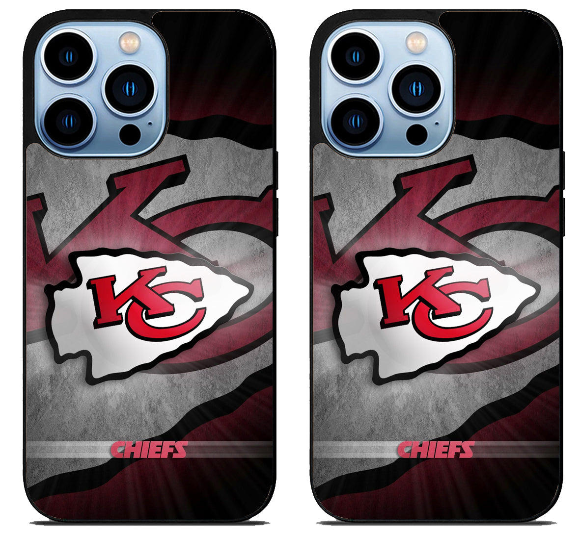 Kansas City Chiefs Background iPhone 15 Pro | iPhone 15 Pro Max Case